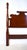 Henkel Harris Pair of American Black Cherry Pineapple Twin Bed Headboards For Sale - Image 4 of 8