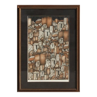 Modern Limited Edition Etching by Joseph Demarais For Sale