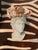 Shell-Encrusted Bust in Farrow & Ball “Blue Gray” For Sale - Image 9 of 12