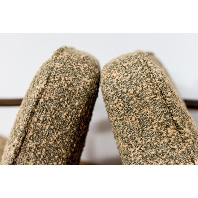 Vintage GFM87 Lounge Chairs in Kvadrat Fabric by Juliusz Kędziorek, 1960s, Set of 2 For Sale - Image 12 of 18