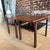 Mid 20th Century Pair of Dunbar Walnut and Mahogany Side Tables With Leather Capped Feet For Sale - Image 5 of 12