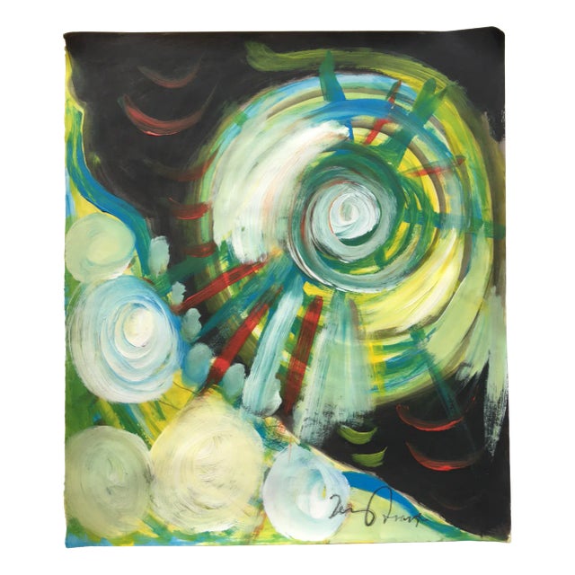 Sir Terry Frost, Abstract Composition, 1960s, Gouache, Framed For Sale