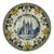 Polychrome Binnenhof Wall Plate for Royal Delft, 1975 For Sale