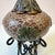 Vintage Decorative Leopard Pattern Box With Finial Lid by John Richard For Sale - Image 4 of 11