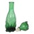Large Green Glass Cat Decanter, Empoli, Italy, 1960s For Sale - Image 12 of 16