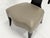 1980s Donghia Klismos Slipper Chair in Mahogany-Finished Maple and Leather For Sale - Image 10 of 18