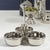 Modern Basso Condiment Trio with Cocktail Pick Holder For Sale - Image 3 of 4