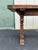 Rustic Tavern Oak Flip Top Dining Console Table For Sale - Image 12 of 12