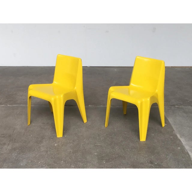 Set of Plastic BA 1171 Stacking Chairs by Helmut Bätzner for Bofinger, 1960s For Sale - Image 12 of 17
