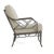 Contemporary Brown Jordan Calcutta Lounge Chair, Mica frame with Fusion Meadow fabric For Sale - Image 3 of 11