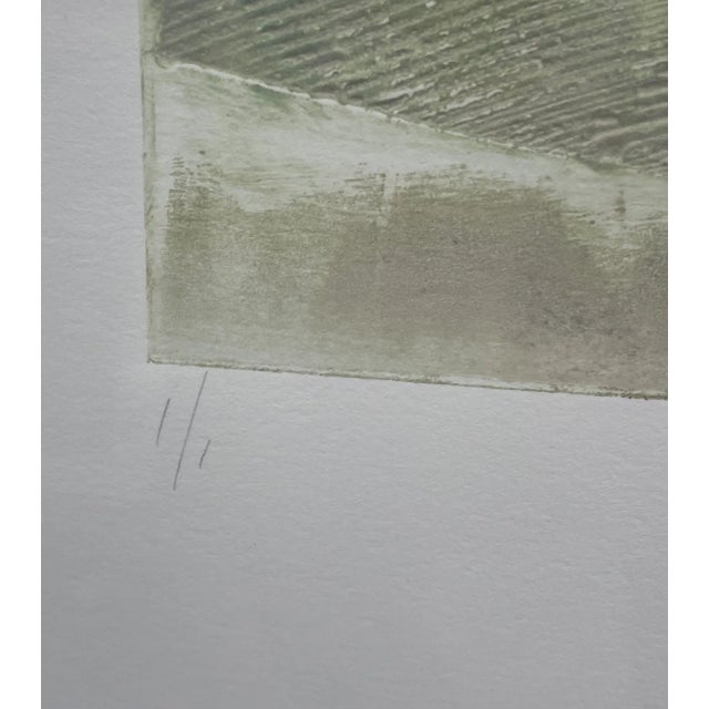 Paper 1980s "Transcapes IV" Original Abstract Collage Monoprint by Robert Alan Devoe, Framed For Sale - Image 7 of 13