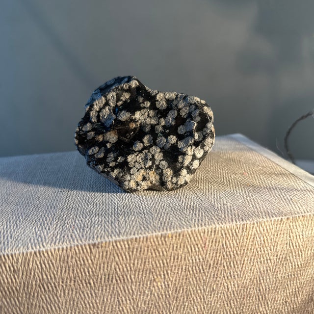 Contemporary Snowflake Obsidian For Sale - Image 3 of 4