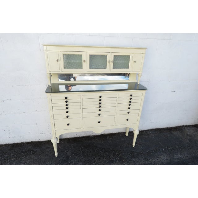 Early 1900s Tall Painted Dental Cabinet 6097 For Sale - Image 18 of 18