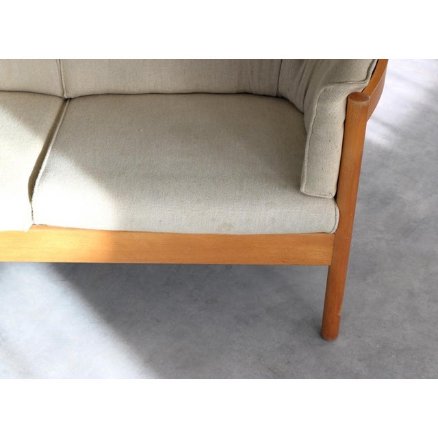 Wood Vintage Two-Seater Sofa from Nielaus, 1970s For Sale - Image 7 of 12