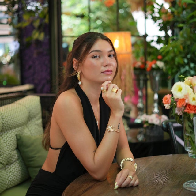 Early 21st Century Chunky Gold Hook Baroque Pearl Drop Earrings, A Pair For Sale - Image 5 of 8