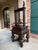 Antique English Book Press Table Renaissance Carved Oak Ebonized Cabinet C1880 For Sale - Image 18 of 18