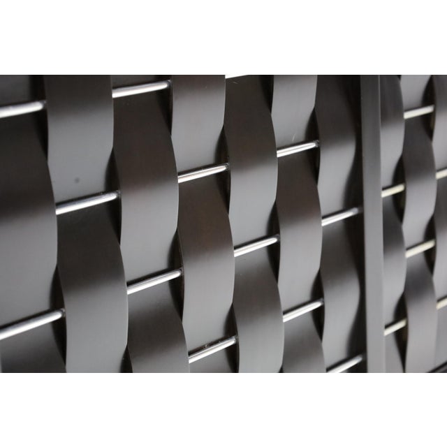 Basket Weave Sideboard by Edward Wormley for Dunbar in Mahogany, C. 1960s For Sale - Image 11 of 14