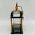 Gold Mid 20th Century Mid-Century Modern Black and Gold Tantalus Decanter Set, Liquor Caddy, Portable Bar For Sale - Image 8 of 18