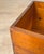 Brown Antique Farmhouse Pine Open Top Wood Storage Box For Sale - Image 8 of 9