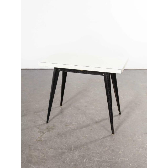 French Rectangular T55 Dining Table from Tolix, 1950s For Sale - Image 9 of 10