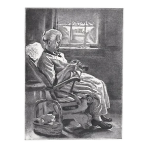 1939 Joseph Marguiles New England Granny Etching