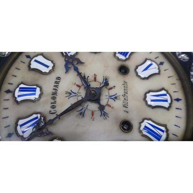 Vintage Wall Clock in Wood For Sale - Image 14 of 18