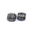 1990s Pair of John Hardy Estate Mens Dot Cufflinks Sterling Silver For Sale - Image 4 of 8