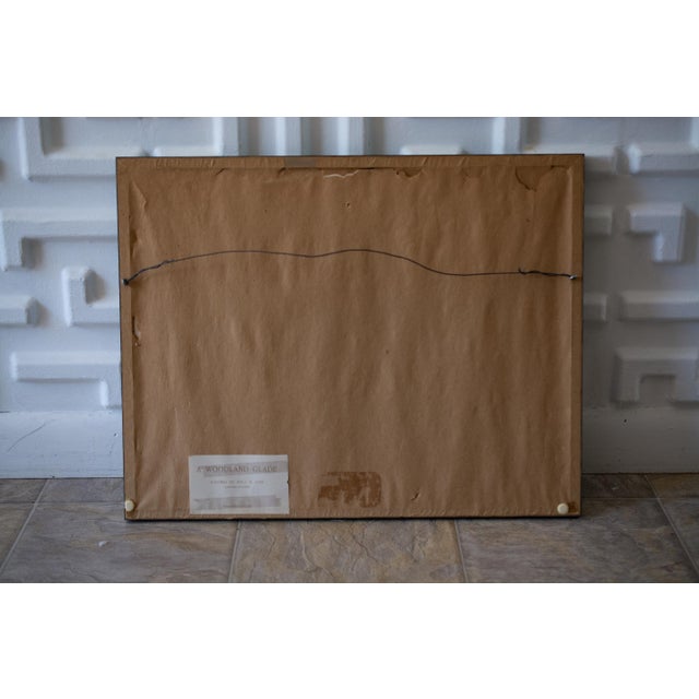 Black 1960s Etching of Female Nudes Sunbathing, Framed For Sale - Image 8 of 9