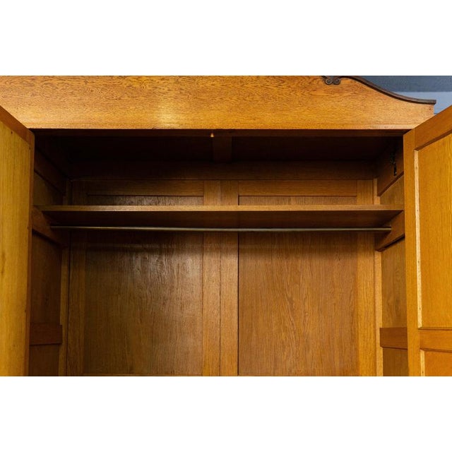 Vintage Wardrobe with Mirror For Sale - Image 13 of 18