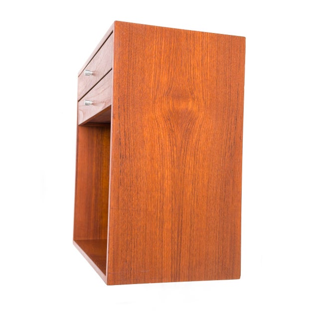 Model #131 Wall Console in Teak by Kai Kristiansen for Aksel Kjersgaard, 1960s For Sale - Image 11 of 16