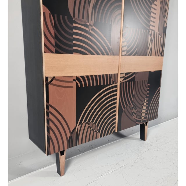 Brown Vintage Wall Unit, 1970s For Sale - Image 8 of 13