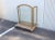 1980s Gilt Metal and Glass Fire Screen For Sale In San Antonio - Image 6 of 9