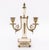 Louis XVI Style Marble and Bronze Clock and Candelabra Set, Late 19th Century For Sale - Image 14 of 18
