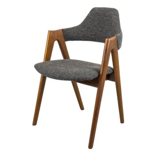 Compass Chair in Teak by Kai Kristiansen for SVA Møbler, 1960s For Sale