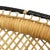Large Boho Peacock Emanuelle Chair in Rattan, 1960s For Sale - Image 14 of 16