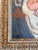 1950s Mid-Century Figurative Interior Oil Painting For Sale - Image 5 of 5