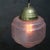 Mid-Century Modern French Art Deco Pink Glass Pendant Lamp For Sale - Image 3 of 7
