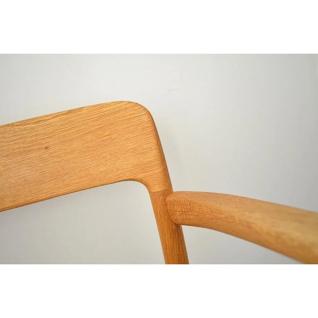 Mid-Century Danish Model 56 Armchair by Niels O. Møller for Jl Moller, 1950s For Sale - Image 11 of 13