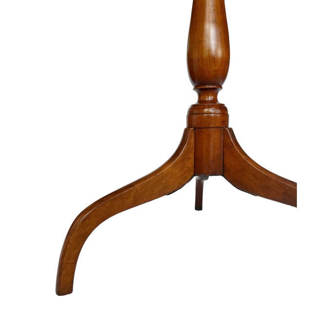 Late 18th Century Cherry American Hepplewhite Side Table For Sale - Image 10 of 11
