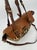 Mid 20th Century Mid 20th Century Dolce and Gabbana Leopard Print Pony Hair Tan Leather Miss Privee Shoulder Bag For Sale - Image 5 of 11