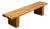 Pine Bench in the La Rive Residence Arc 1600, France, 1970 For Sale