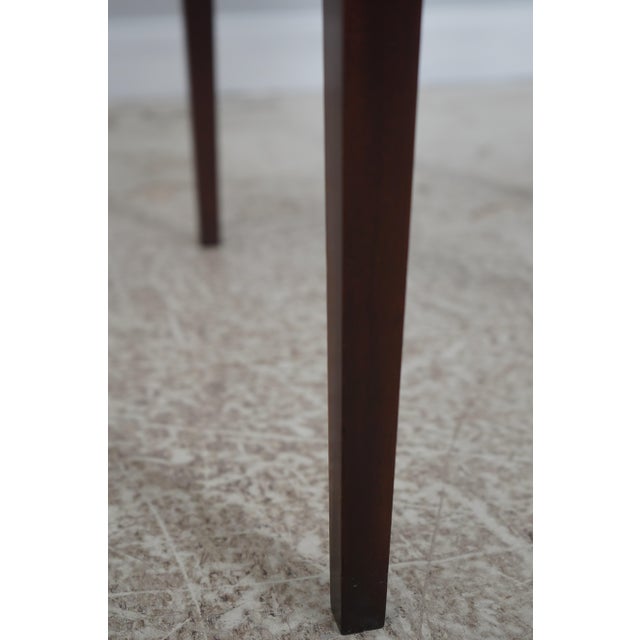 Pair Stickley Dropleaf Mahogany Pembroke Tables For Sale - Image 10 of 18