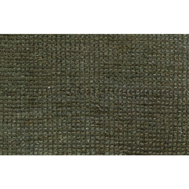 Antique Arts and Crafts Donegal Green Rug Size: 12'0" × 14'0" (365 × 426 cm) This exquisite antique Arts & Crafts rug is a...
