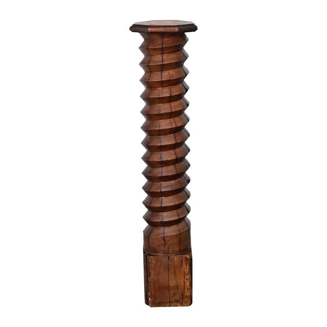 French French 18th Century Grape Screw Press / Pedestal For Sale - Image 3 of 11