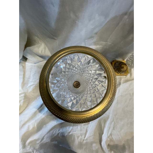 Metal Crystal and Gilded Bronze Vases, 19th Century, Set of 2 For Sale - Image 7 of 13