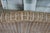 Late 20th Century Victorian Revival Large Woven Wicker Wingback Settee Lounge Bench Loveseat For Sale - Image 15 of 18