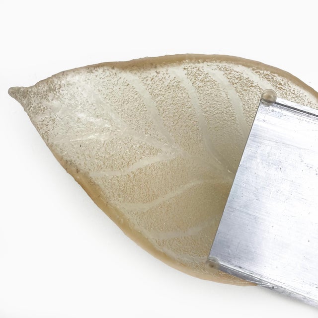 DWM | MALOOS DWM | MALOOS Leaf Sconce, Gold For Sale - Image 4 of 5