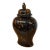 Martino Interiors Glazed Ceramic Temple Jar For Sale