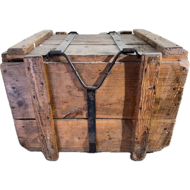An Exceptional Piece of European Wine & Railway History Few utilitarian objects survive with both their original hardware...
