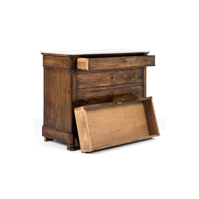 French Cherrywood Commode, 1850s For Sale - Image 4 of 13